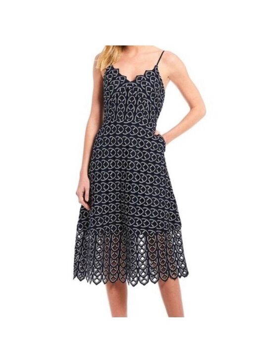 Gianni Bini Dresses & Skirts - Gianni Bini Irma Nautical Gardens Formal Summer Midi Spring Easter Dress 2